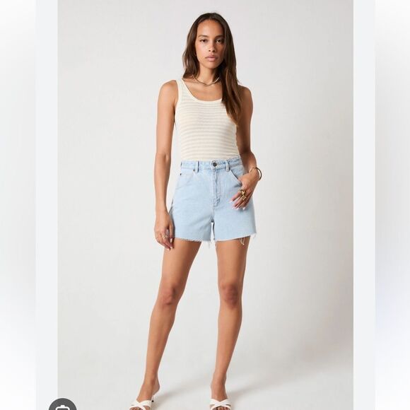 Rolla's Mirage High Waist Cutoff Denim Shorts NWT - Picture 1 of 6